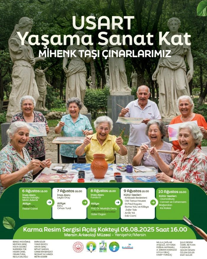 MERSİN’DE ULUSLARARASI KÜLTÜR SANAT BULUŞMASI