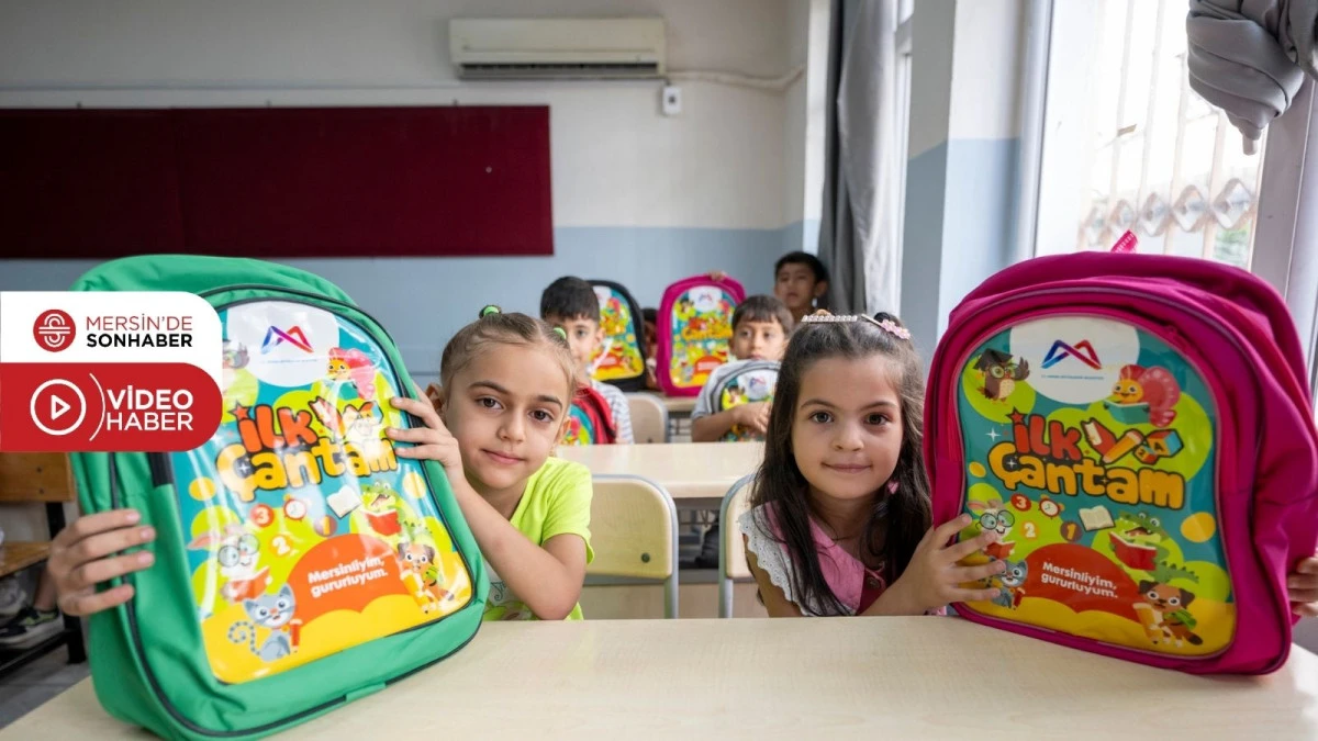 1. SINIF ÖĞRENCİLERİNİN İLK ÇANTALARI BAŞKAN SEÇER’DEN