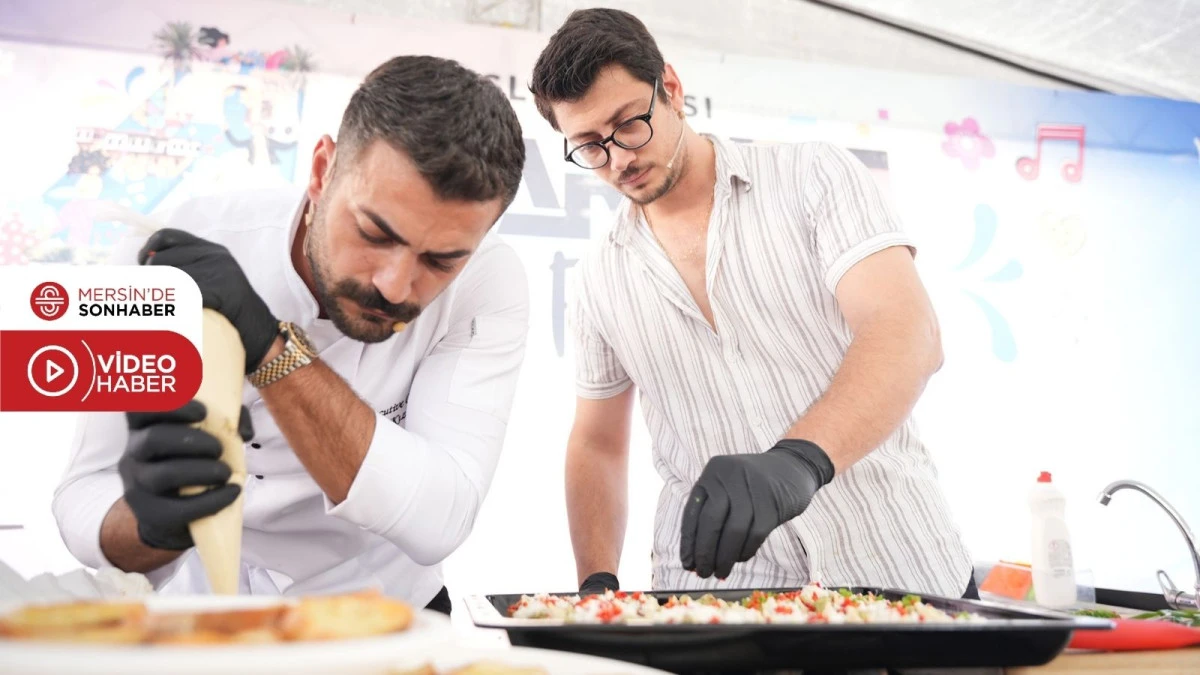 4. ULUSLARARASI TARSUS FESTİVALİ’NDE MASTERCHEFLERDEN GASTRONOMİ ŞÖLENİ