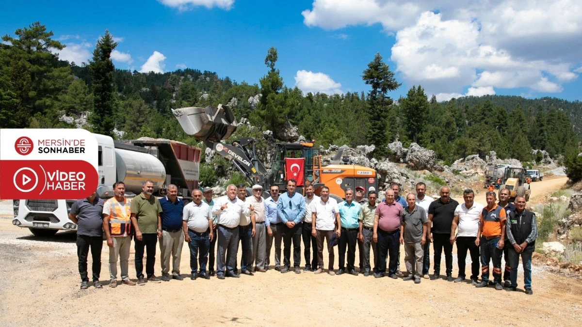 50 YILLIK YOL SORUNU MERSİN B&Uuml;Y&Uuml;KŞEHİRLE &Ccedil;&Ouml;Z&Uuml;LD&Uuml;