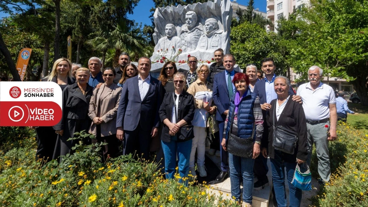 AHMET SERKAN TUNCER, 3 FİDAN&rsquo;I SAYGI VE &Ouml;ZLEMLE ANDI