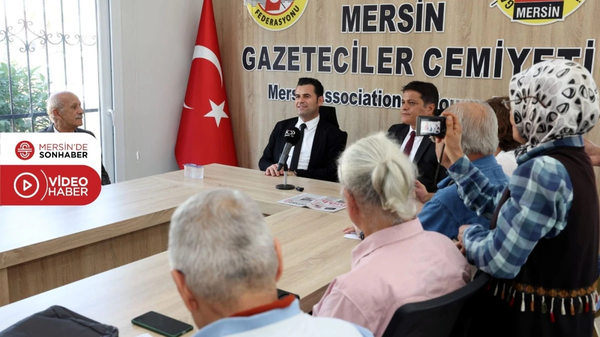 AKDENİZ BELEDİYE BAŞKAN VEKİLİ BEŞİKCİ'DEN MGC'YE İADE-İ ZİYARET