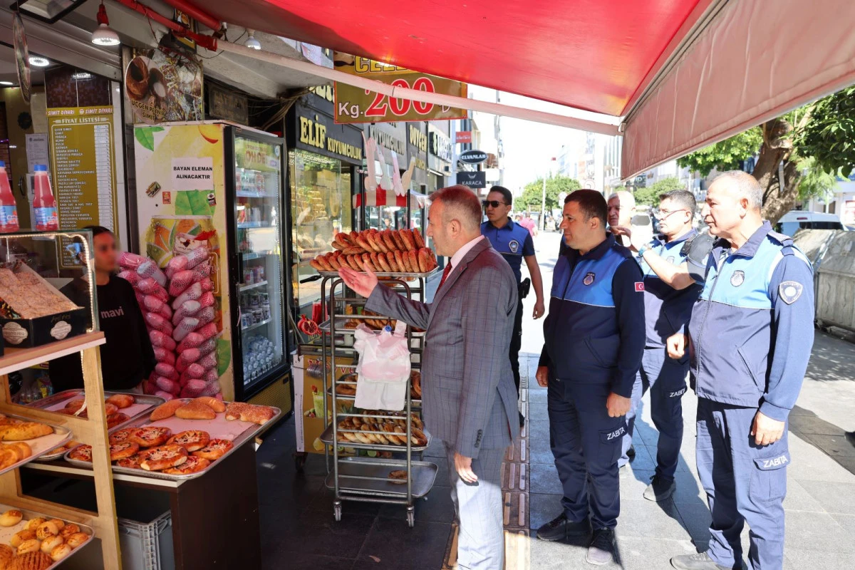 AKDENİZ BELEDİYESİ’NDEN PATİSERİLERE HİJYEN DENETİMİ