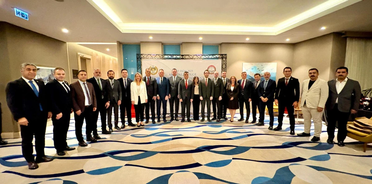 AKDENİZ BÖLGE BARO BAŞKANLARI TOPLANTISI MERSİN BAROSU’NUN EV SAHİPLİĞİNDE YAPILDI