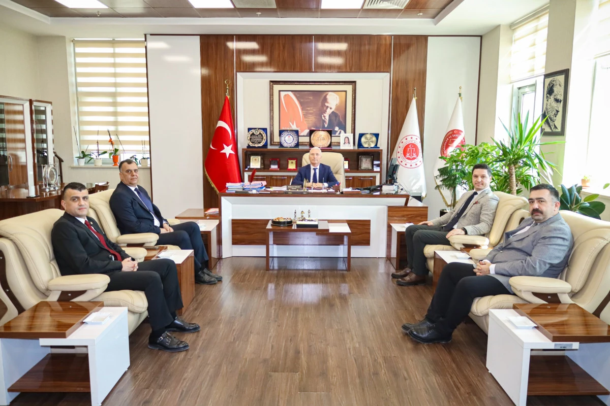 AKDENİZ B&Ouml;LGE BARO BAŞKANLARINDAN, ADANA BAM&rsquo;A ZİYARET