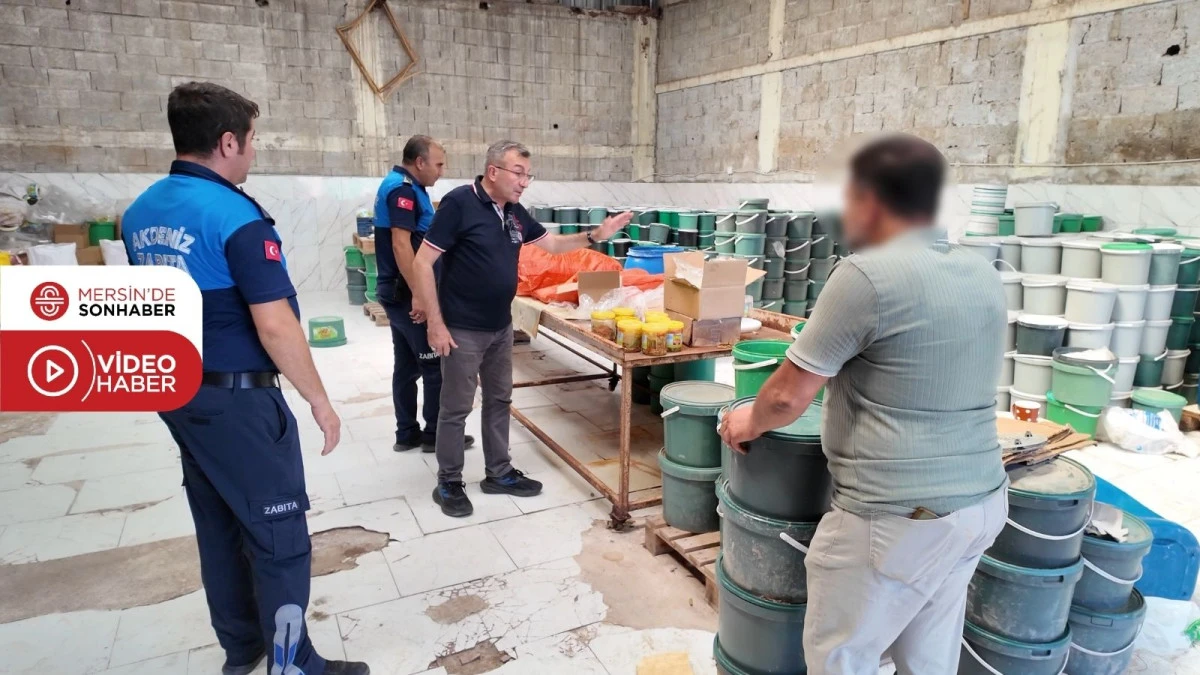 AKDENİZ ZABITASI, BOZULMUŞ, KOKMUŞ, K&Uuml;F TUTMUŞ TONLARCA TURŞU ELE GE&Ccedil;İRDİ