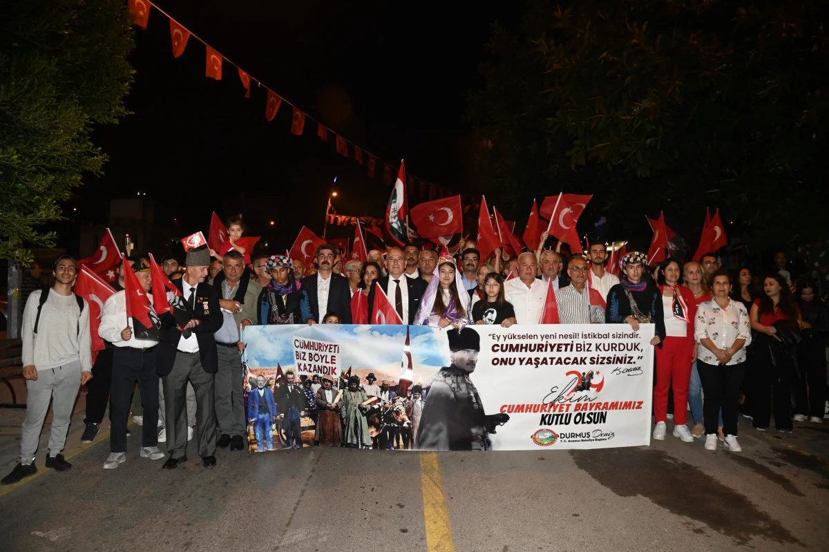 ANAMUR BELEDİYESİ CUMHURİYET’İN HEYECANINA YAKIŞIR BİR ORGANİZASYON GERÇEKLEŞTİRDİ