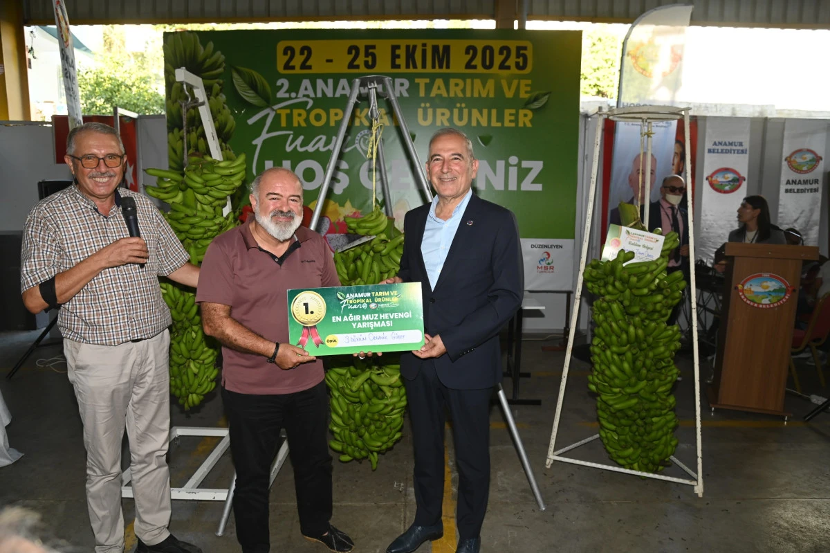 ANAMUR TARIM VE TROPİKAL ÜRÜNLER FUARI YOĞUN İLGİYLE TAMAMLANDI