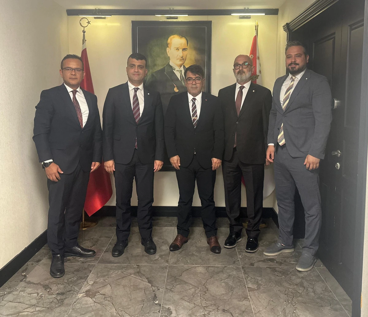 BARO BAŞKANI ÖZDEMİR’DEN, İL EMNİYET MÜDÜRÜ YILMAZ’A ZİYARET