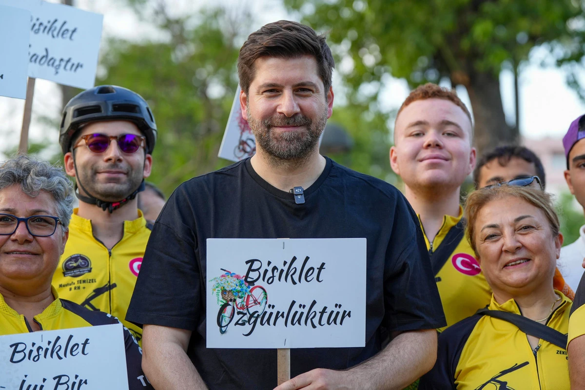 BAŞKAN BOLTAÇ DÜNYA BİSİKLET GÜNÜNDE PEDAL ÇEVİRDİ