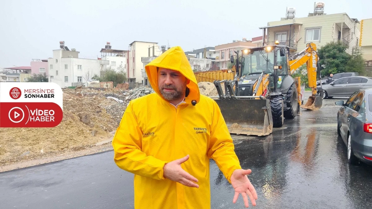 BAŞKAN BOLTA&Ccedil; YAĞMUR ALTINDA SAHADA: RİSKLİ B&Ouml;LGELERE ANINDA M&Uuml;DAHALE