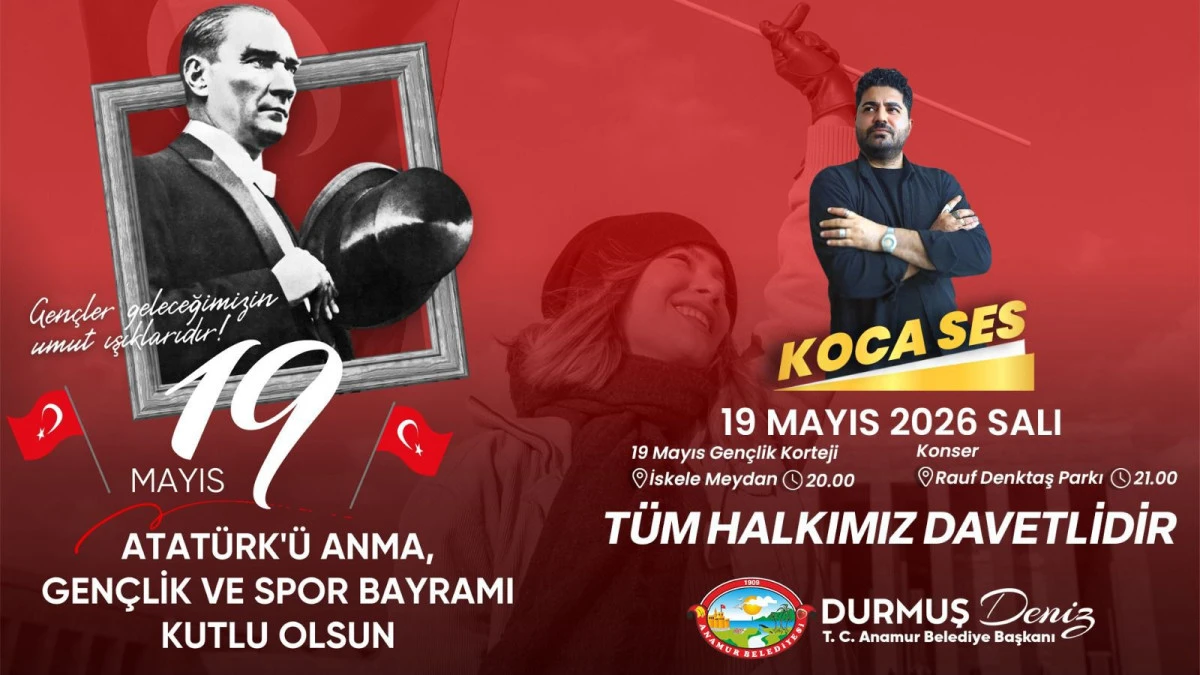 BAŞKAN DENİZ&rsquo;DEN 19 MAYIS MESAJI