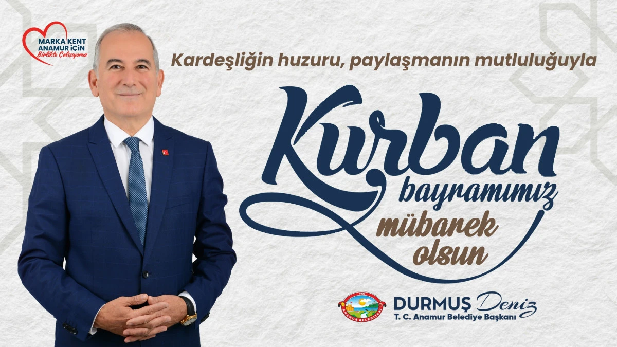 BAŞKAN DENİZ&rsquo;DEN BAYRAM MESAJI