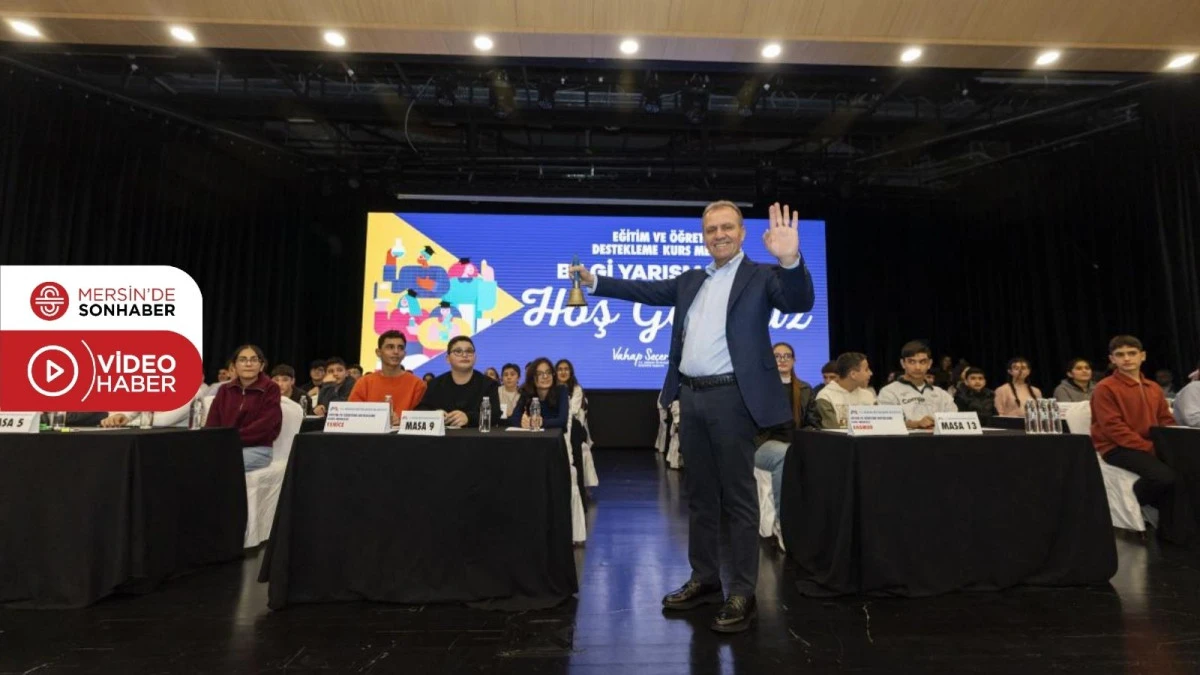 BAŞKAN SE&Ccedil;ER, &lsquo;5. LGS BİLGİ YARIŞMASI&rsquo;NDA &Ouml;ĞRENCİLERLE BULUŞTU