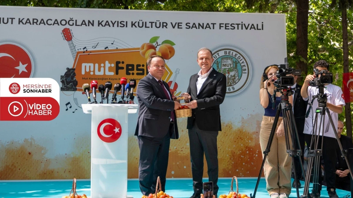 BAŞKAN SE&Ccedil;ER, &lsquo;64. MUT KARACAOĞLAN KAYISI K&Uuml;LT&Uuml;R VE SANAT FESTİVALİ&rsquo;NE KATILDI