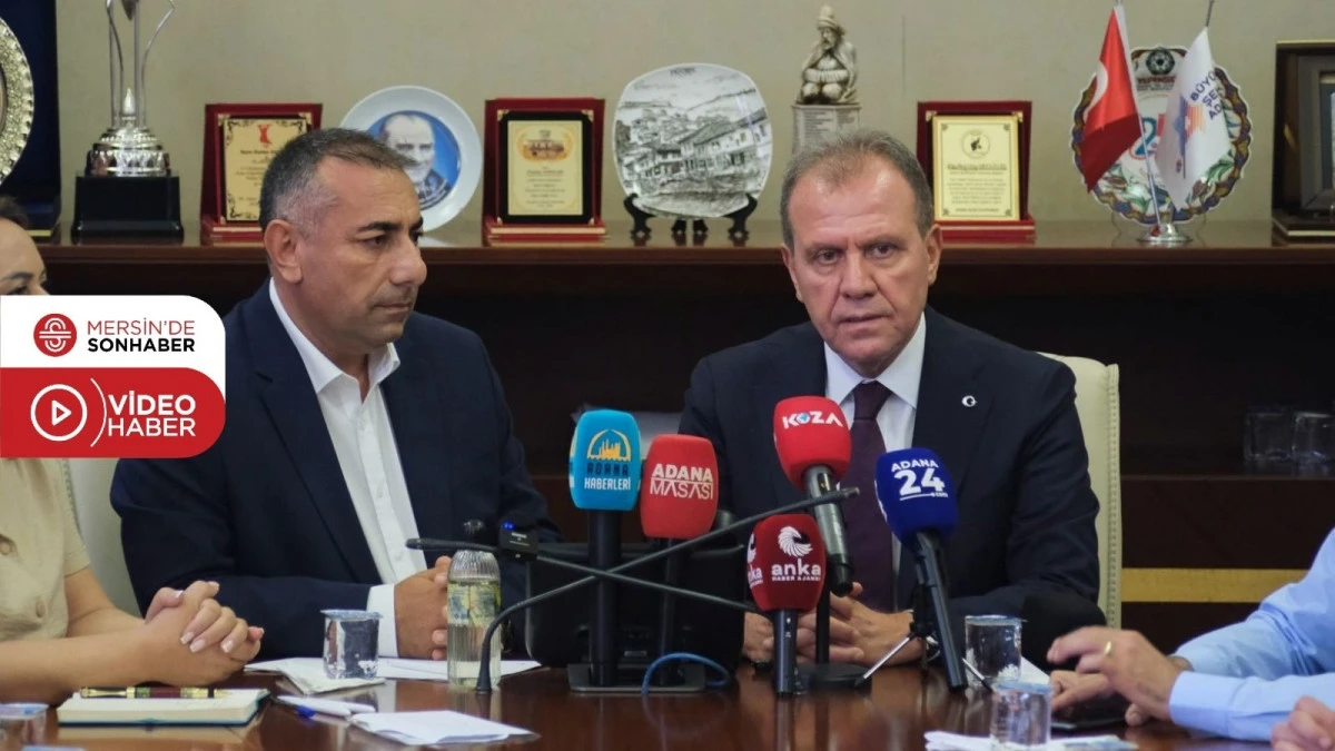 BAŞKAN SEÇER, ADANA BÜYÜKŞEHİR BELEDİYESİ’Nİ ZİYARET ETTİ