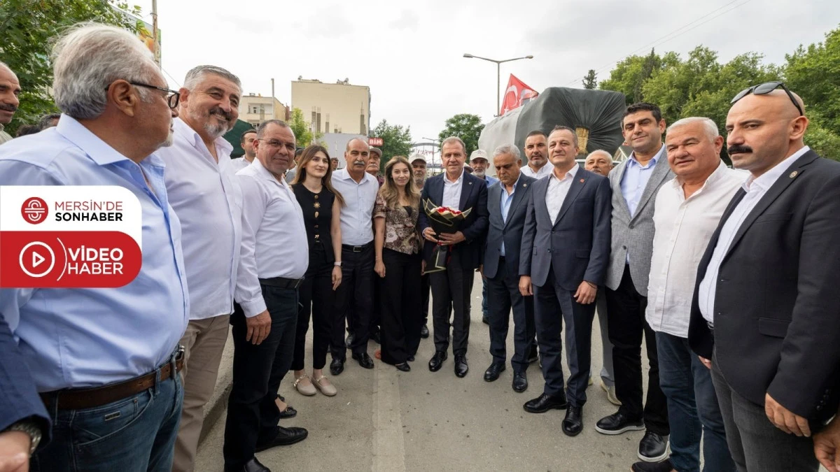 BAŞKAN SEÇER, CHP MUT İLÇE BAŞKANLIĞI’NI ZİYARET ETTİ