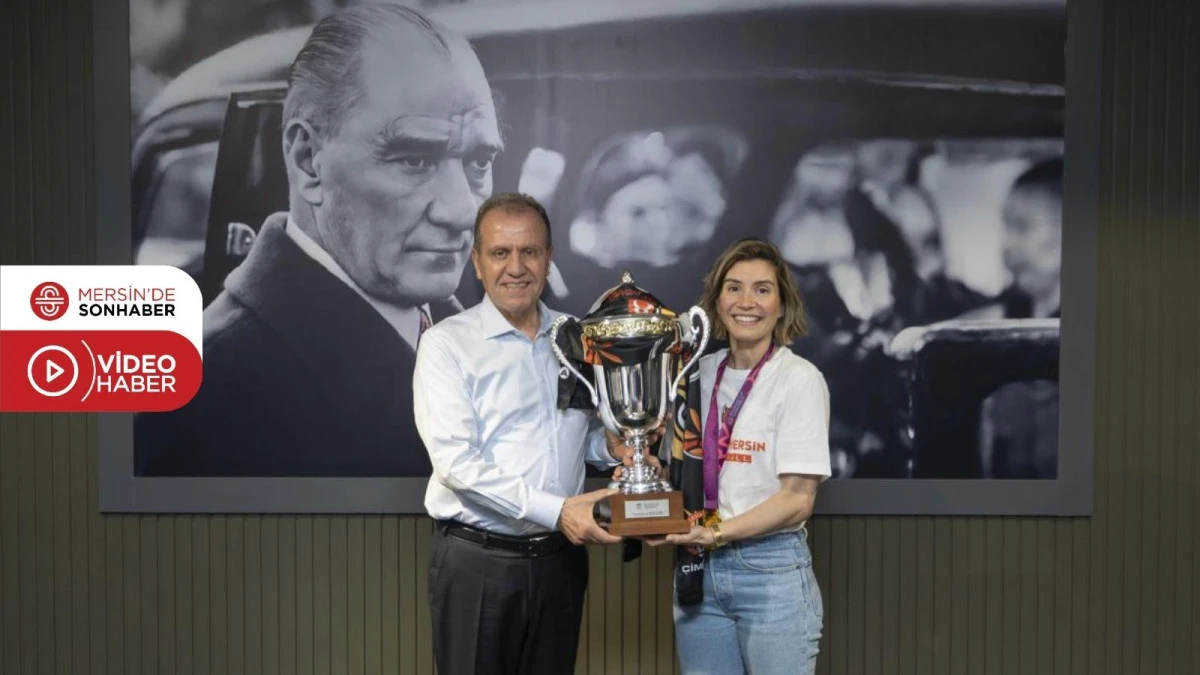 BAŞKAN SE&Ccedil;ER, &Ccedil;İMSA &Ccedil;BK MERSİN TAKIMI İLE BİR ARAYA GELDİ