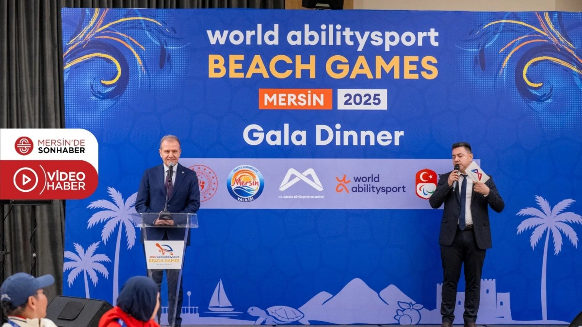 BAŞKAN SEÇER, DÜNYA PARALİMPİK PLAJ OYUNLARI SPORCULARIYLA GALA YEMEĞİNDE BULUŞTU
