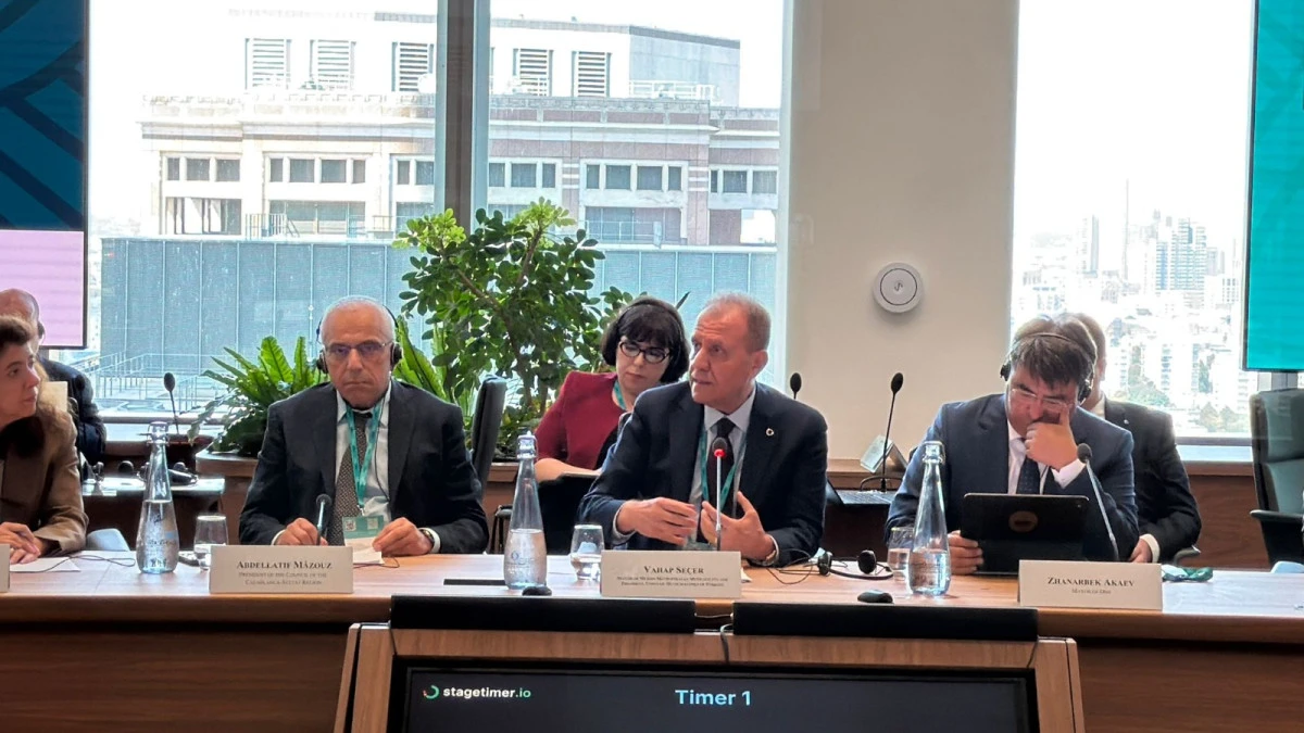 BAŞKAN SE&Ccedil;ER, EBRD TARAFINDAN D&Uuml;ZENLENEN &lsquo;YEŞİL ŞEHİRLER BELEDİYE BAŞKANLARI TOPLANTISI&rsquo;NA KATILDI