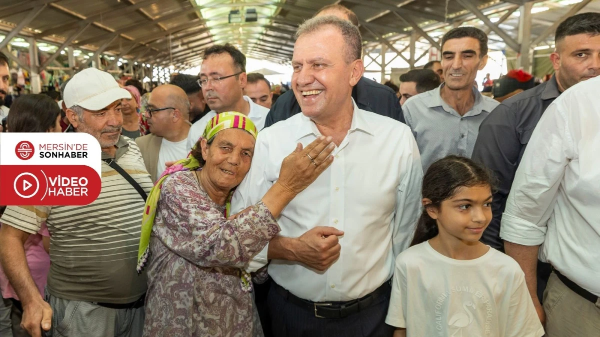 BAŞKAN SEÇER, GÜNEYKENT PAZAR YERİ’Nİ ZİYARET ETTİ