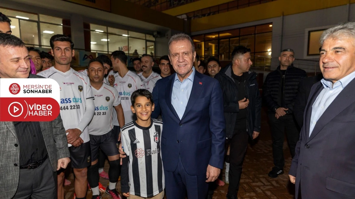 BAŞKAN SEÇER, ‘MERSİN BÜYÜKŞEHİR BELEDİYESİ 4. BİRİMLER ARASI FUTBOL TURNUVASI’NIN BAŞLANGIÇ VURUŞUNU GERÇEKLEŞTİRDİ