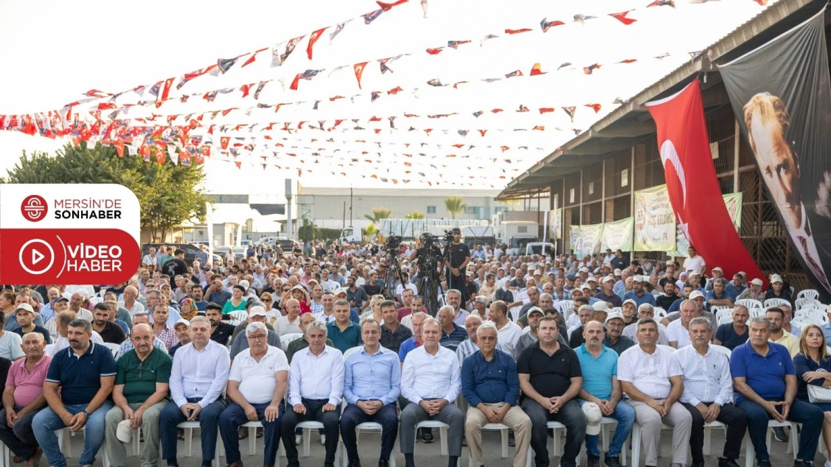 BAŞKAN SEÇER, ‘SERA İPİ, YAPIŞKAN TUZAK VE SIVI GÜBRE DAĞITIM TÖRENİ’NE KATILDI