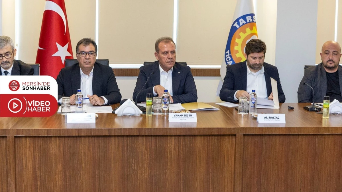 BAŞKAN SEÇER, ‘TARSUS TİCARET VE SANAYİ ODASI YÜKSEK İSTİŞARE KURULU 2025 YILI TOPLANTISI’NA KATILDI