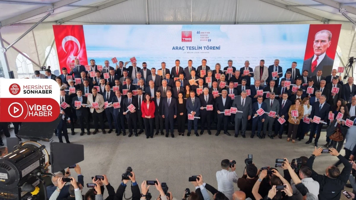 BAŞKAN SE&Ccedil;ER, TBB TARAFINDAN D&Uuml;ZENLENEN &lsquo;ARA&Ccedil; TESLİM T&Ouml;RENİ&rsquo;NE KATILDI 