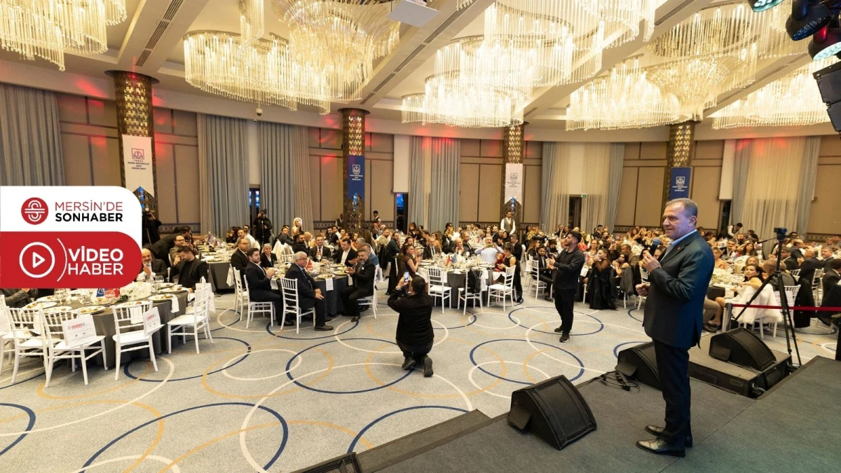 BAŞKAN SEÇER, TMMOB MAKİNA MÜHENDİSLERİ ODASI MERSİN ŞUBESİ’NİN 71. YIL KUTLAMA GECESİNE KATILDI