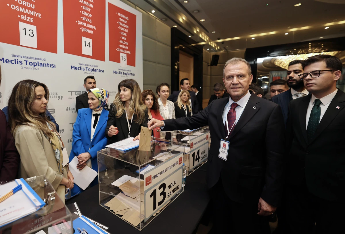 BAŞKAN SE&Ccedil;ER, T&Uuml;RKİYE BELEDİYELER BİRLİĞİ BAŞKANI SE&Ccedil;İLDİ