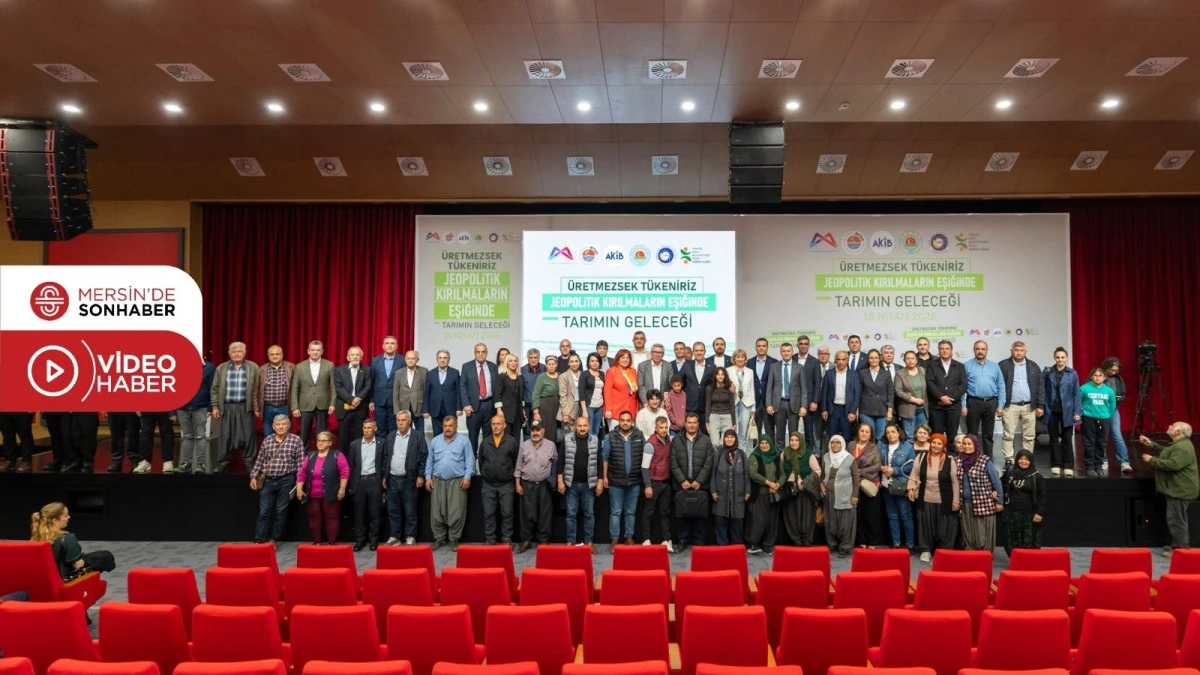 BAŞKAN SE&Ccedil;ER, &lsquo;&Uuml;RETMEZSEK T&Uuml;KENİRİZ&rsquo; KONFERANSINA KATILDI