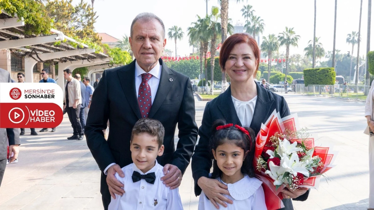 BAŞKAN SE&Ccedil;ER VE MERAL SE&Ccedil;ER, &lsquo;23 NİSAN ULUSAL EGEMENLİK VE &Ccedil;OCUK BAYRAMI&rsquo; KUTLAMA T&Ouml;RENİNE KATILDI