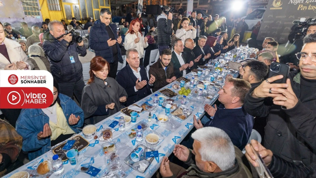BAŞKAN SE&Ccedil;ER VE MERAL SE&Ccedil;ER G&Uuml;LNARLILARLA İFTAR SOFRASINDA BULUŞTU