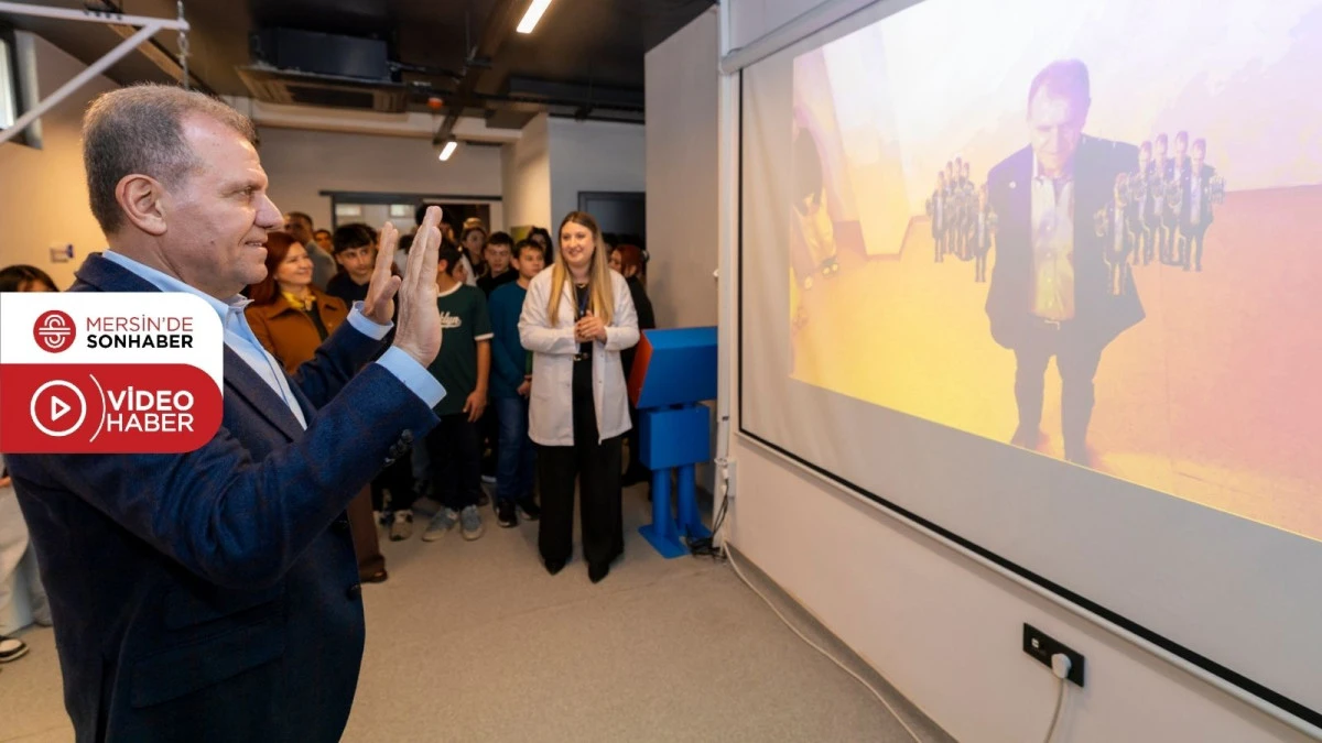 BAŞKAN SE&Ccedil;ER VE MERAL SE&Ccedil;ER, &lsquo;TARSUS ARATOS MATEMATİK EVİ&rsquo;Nİ ZİYARET ETTİ