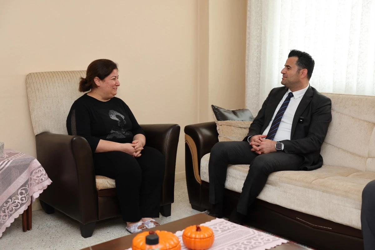 BAŞKAN V. MURAT BEŞİKCİ, ŞEHİT YAKINLARINI VE GAZİ AİLELERİNİ ZİYARET ETTİ