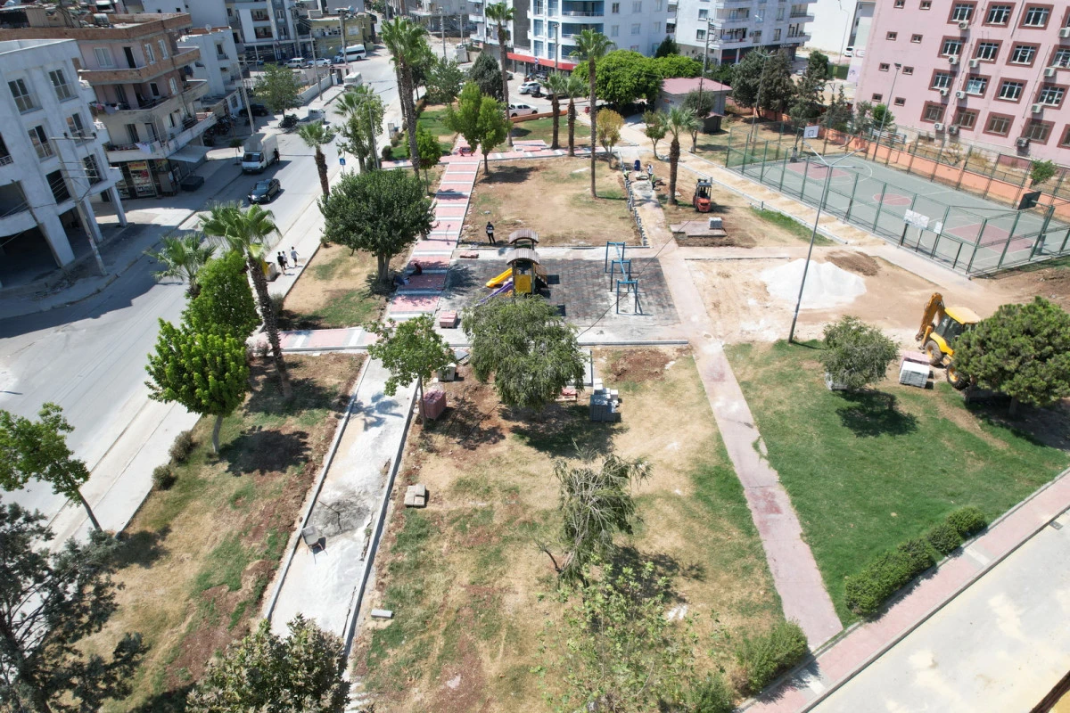 BAŞKAN V. ŞENER YENİLENEN BARIŞ PARKINDA İNCELEMELERDE BULUNDU