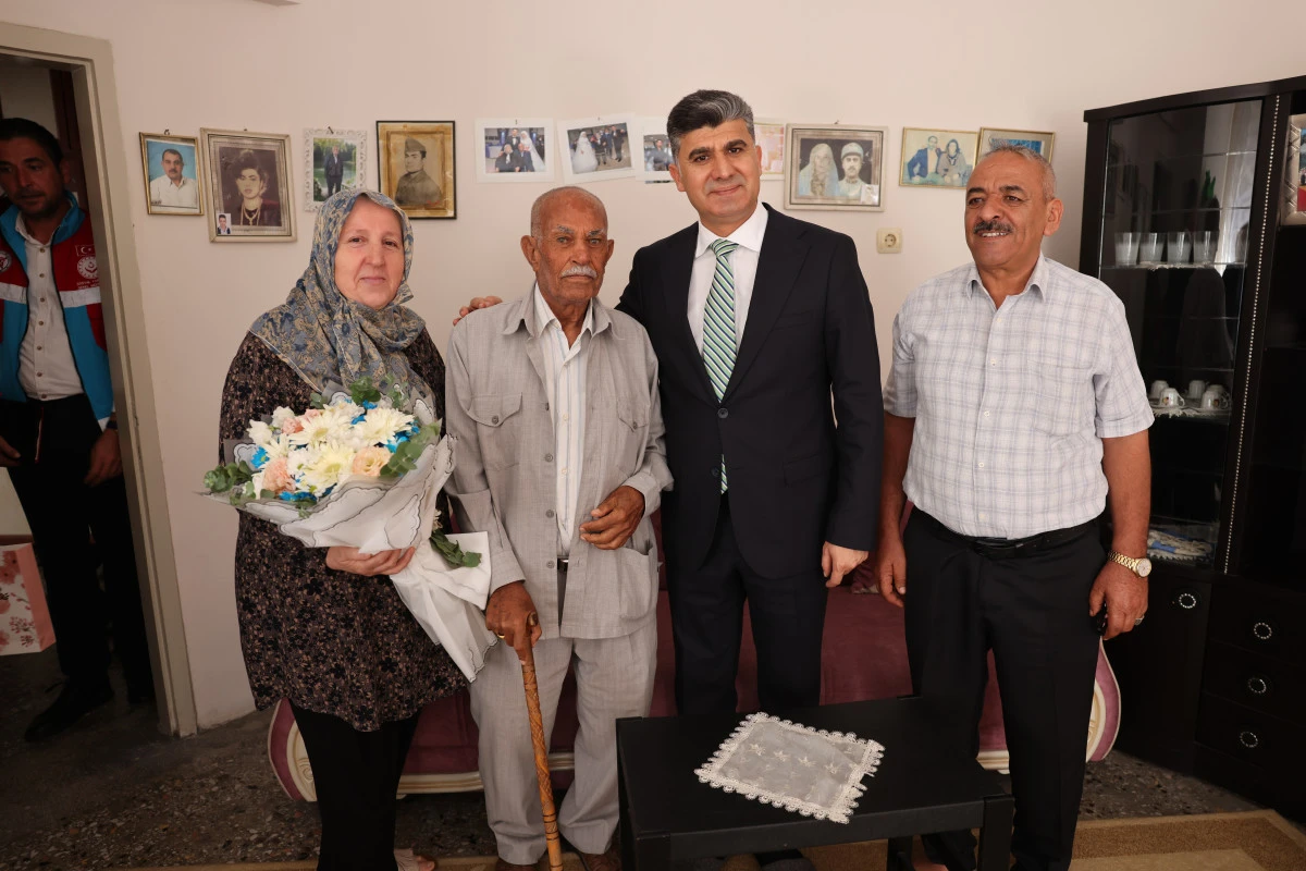 BAŞKAN V. ŞENER’DEN 1 EKİM DÜNYA YAŞLILAR GÜNÜ’NDE ANLAMLI ZİYARETLER
