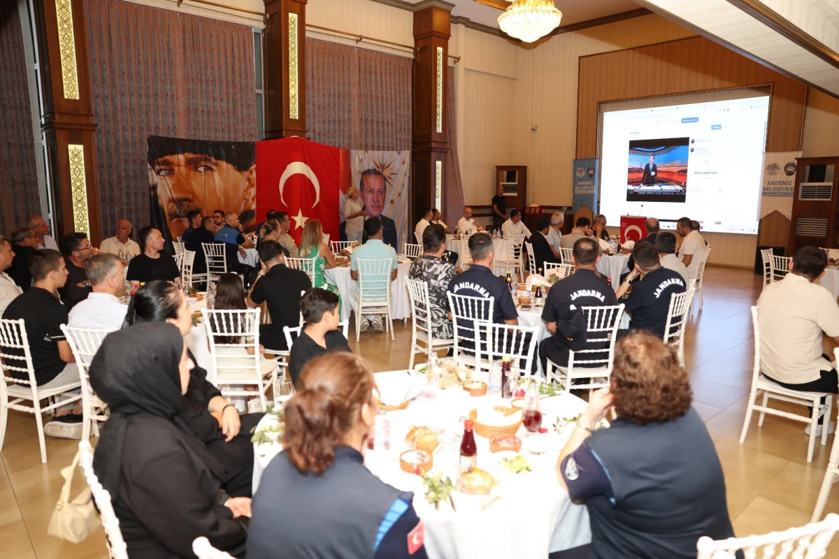 BAŞKAN VEKİLİ BEŞİKCİ ZABITA PERSONELİYLE BİR ARAYA GELDİ