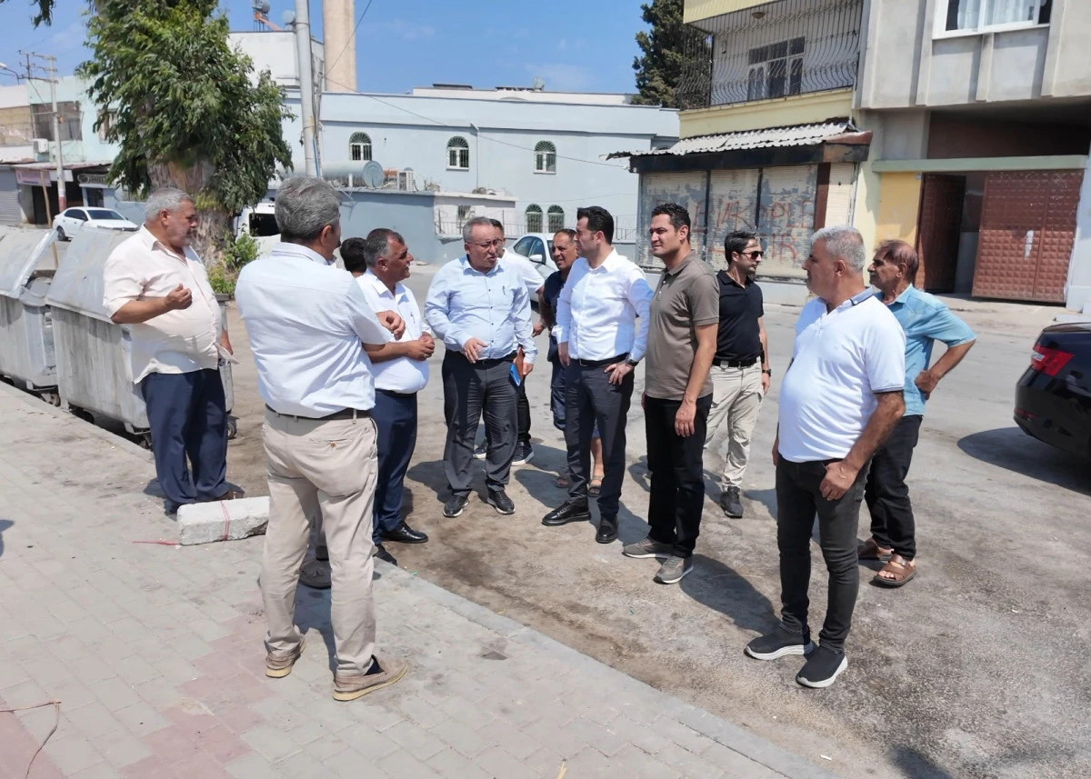 BAŞKAN VEKİLİ BEŞİKCİ&rsquo;DEN &Ccedil;AY MAHALLESİ&rsquo;NE ZİYARET: PAZAR YERİ İ&Ccedil;İN SAHADA İNCELEME