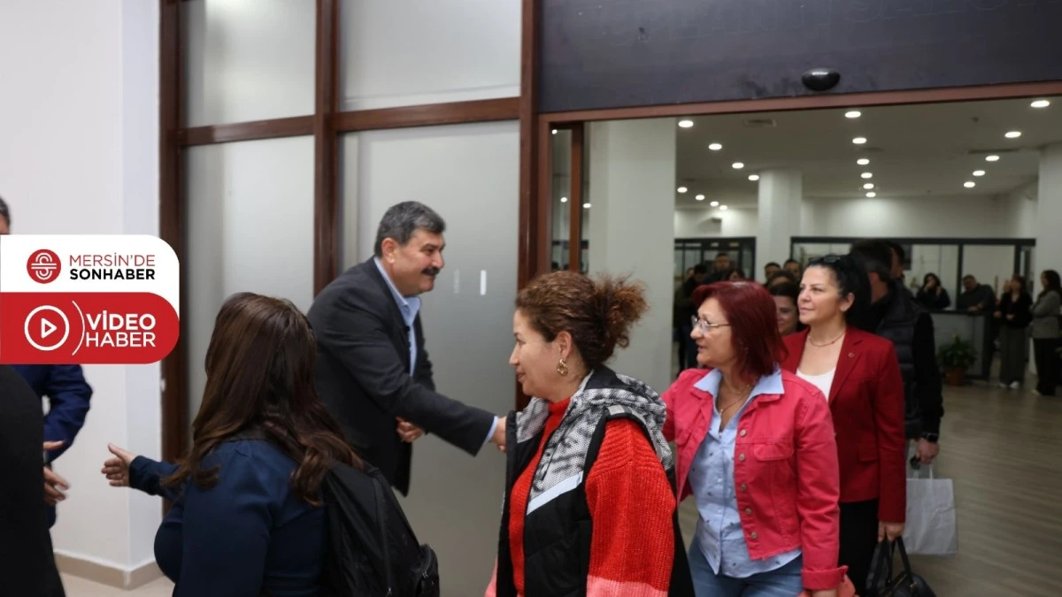 BAŞKAN YILDIZ, &Ccedil;ALIŞMA ARKADAŞLARIYLA BAYRAMLAŞTI