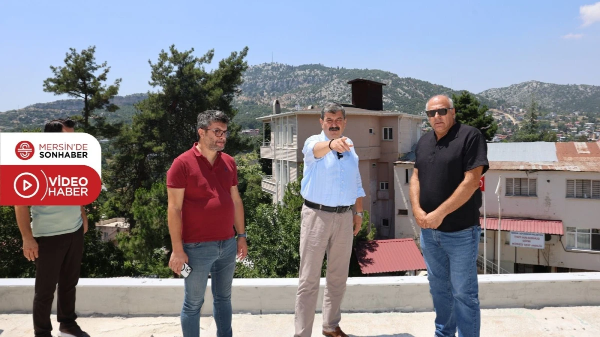 BAŞKAN YILDIZ G&Ouml;ZNE&rsquo;DE İNCELEMELERDE BULUNDU