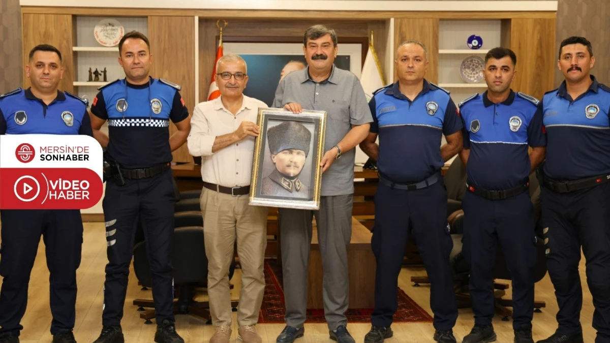 BAŞKAN YILDIZ, ZABITA PERSONELİNİ AĞIRLADI