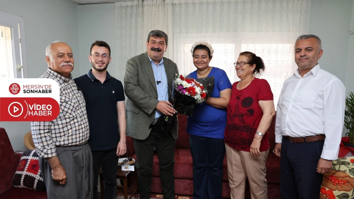 BAŞKAN YILDIZ’DAN ÖZEL BİREY KÜBRA’YA ANLAMLI ZİYARET