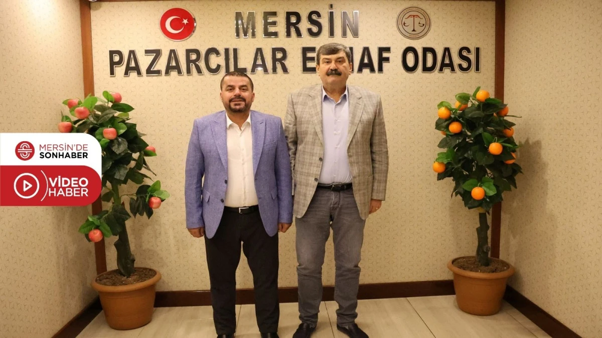BAŞKAN YILDIZ’DAN PAZARCILAR ODASINA ZİYARET