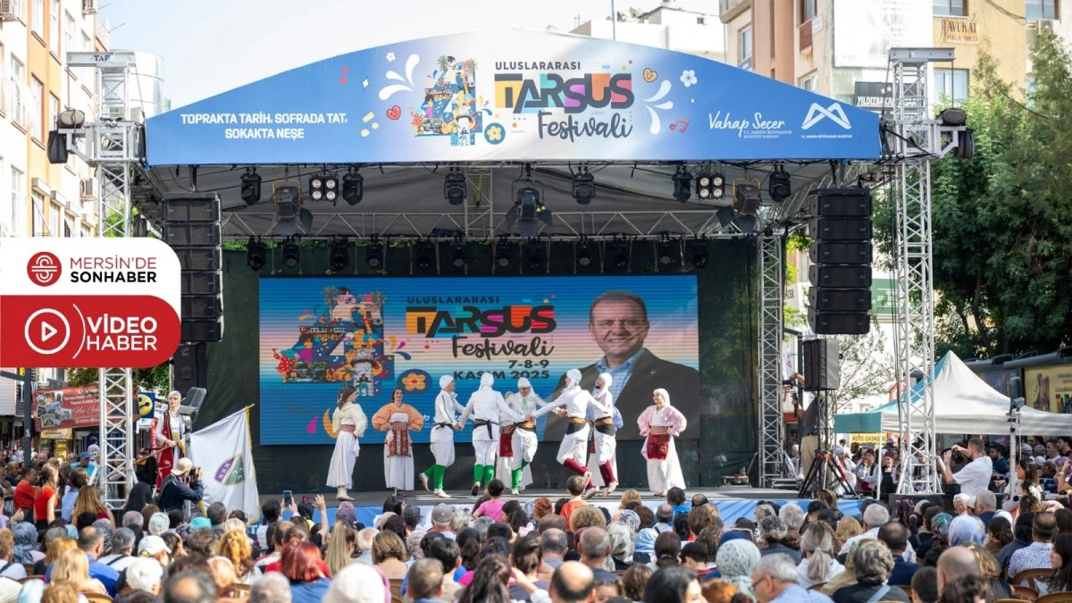 BİNLERCE YURTTAŞ ‘4. ULUSLARARASI TARSUS FESTİVALİ’NE AKIN ETTİ