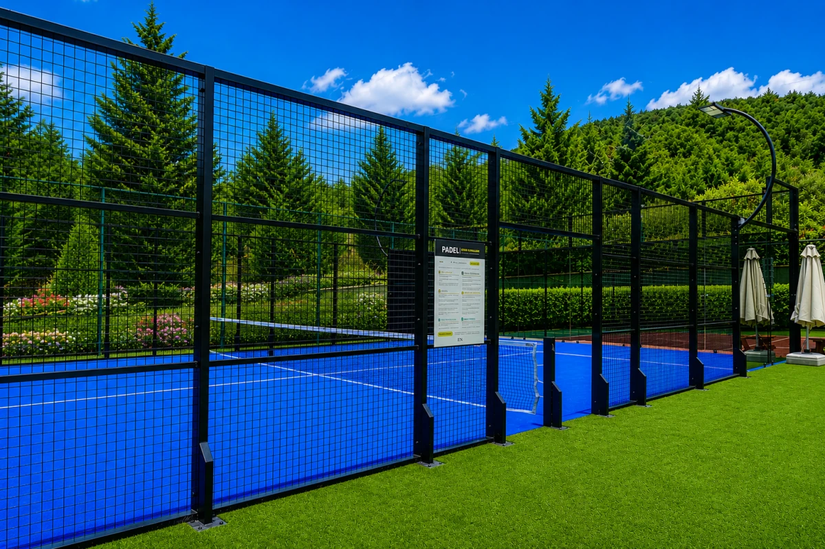 BN HOTEL THERMAL & WELLNESS, TESİSİNDE MERSİN&rsquo;DEKİ İLK PADEL SAHASINI HİZMETE A&Ccedil;TI!