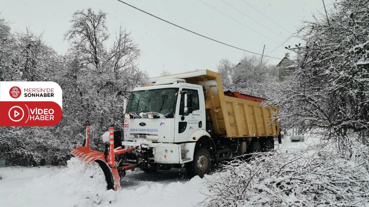 B&Uuml;Y&Uuml;KŞEHİR EKİPLERİ OLUMSUZ HAVA KOŞULLARINA KARŞI &Ccedil;ALIŞMALARA BAŞLADI