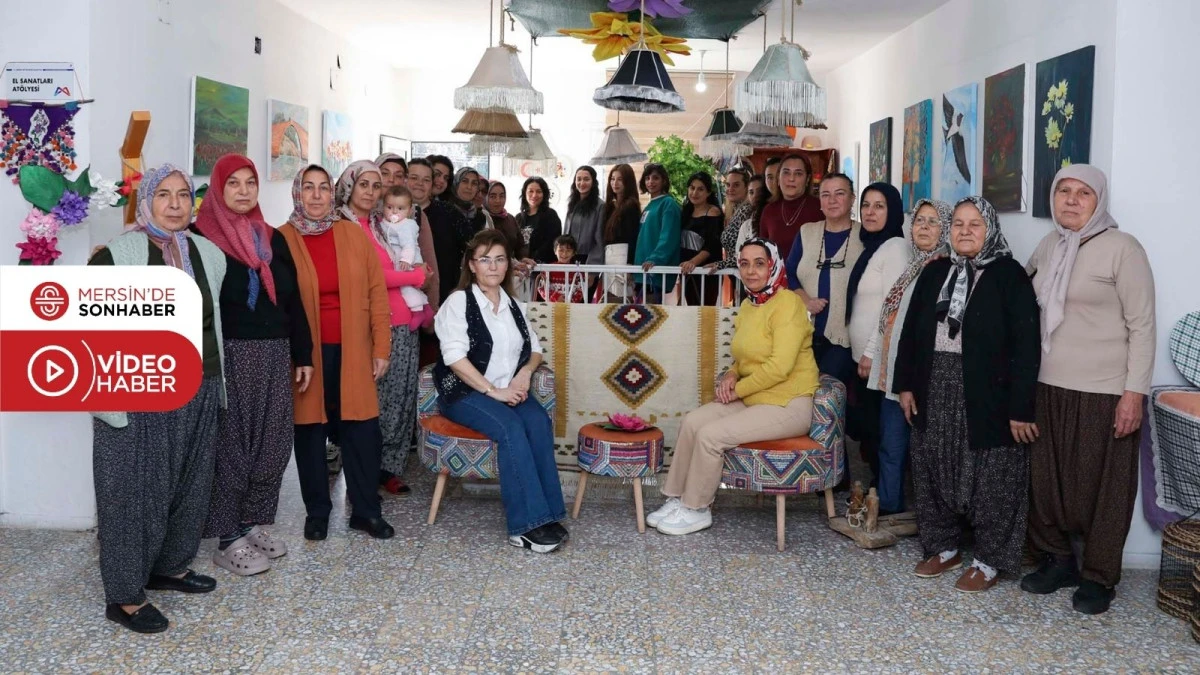 BÜYÜKŞEHİR TÖMÜK’TE KADIN EMEĞİNE DEĞER KATIYOR