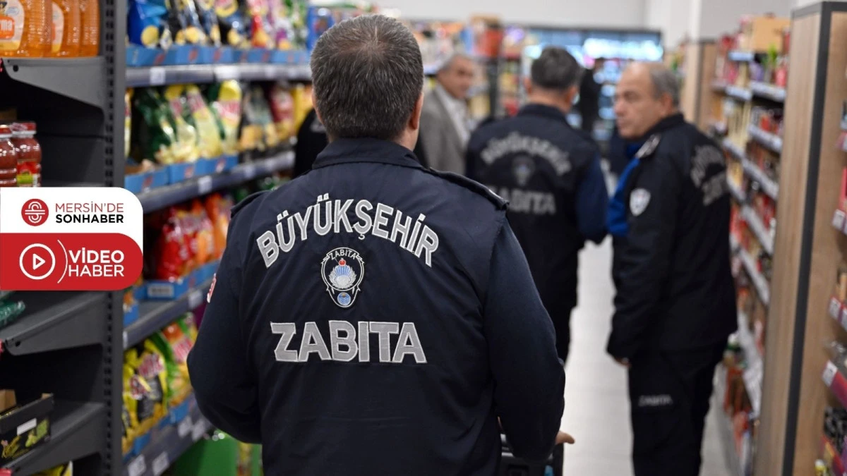 BÜYÜKŞEHİR ZABITA EKİPLERİ KENTTE DENETİMLERİNİ SÜRDÜYOR
